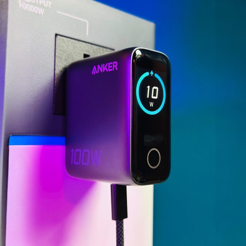 Anker 100W Smart Display Fast Charger