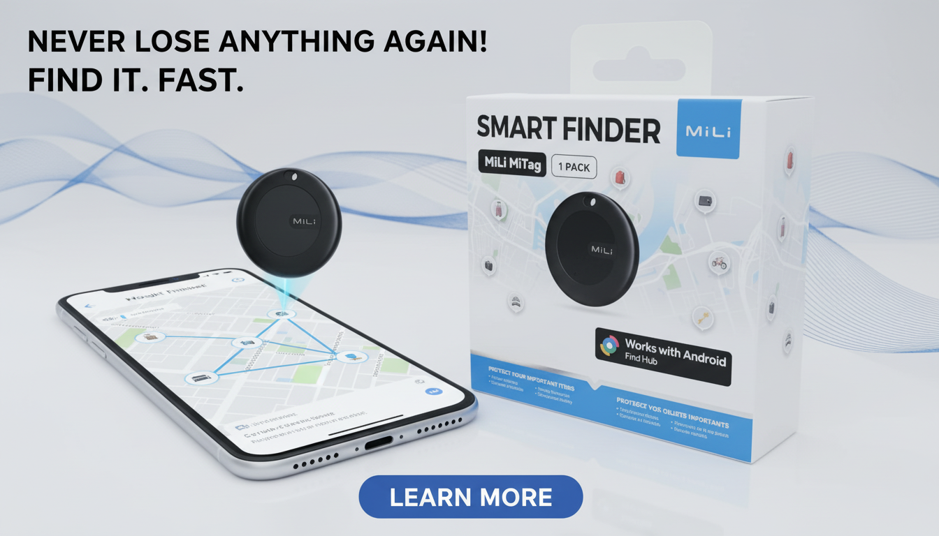 MiLi MiTag Smart Finder – Android Device Only